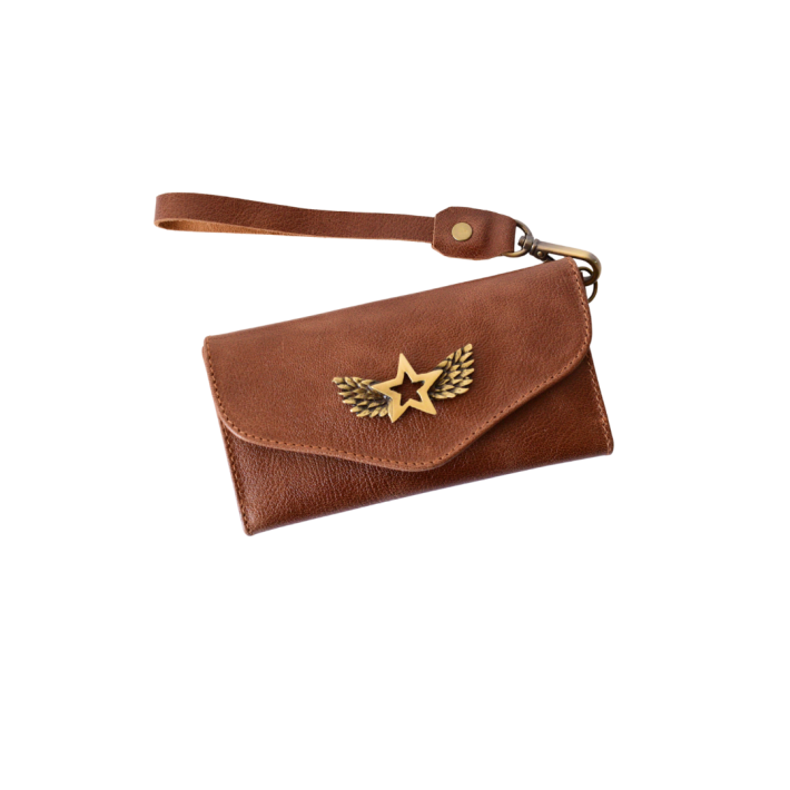 Billetera Flo Café Engrasado